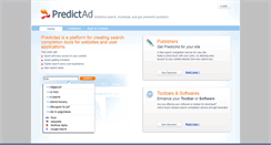Desktop Screenshot of predictad.com